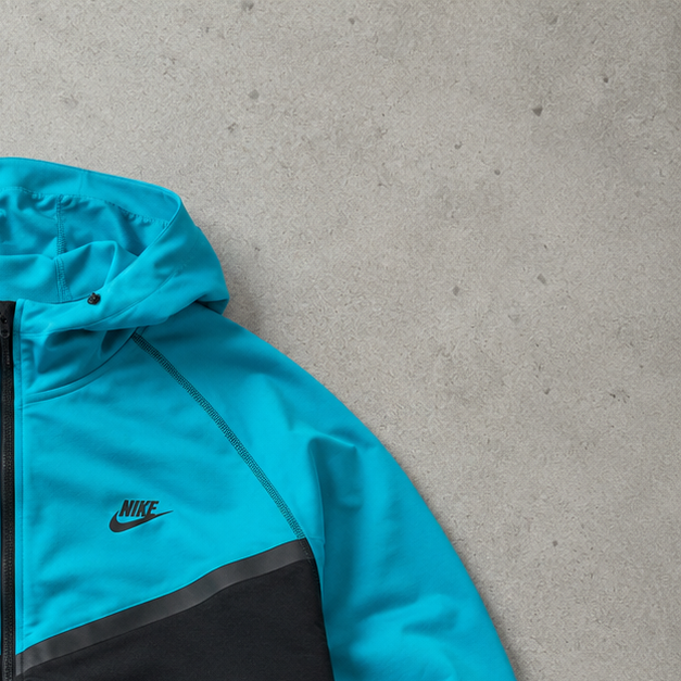 Nike Jacket Black, Turquoise Rare (S)