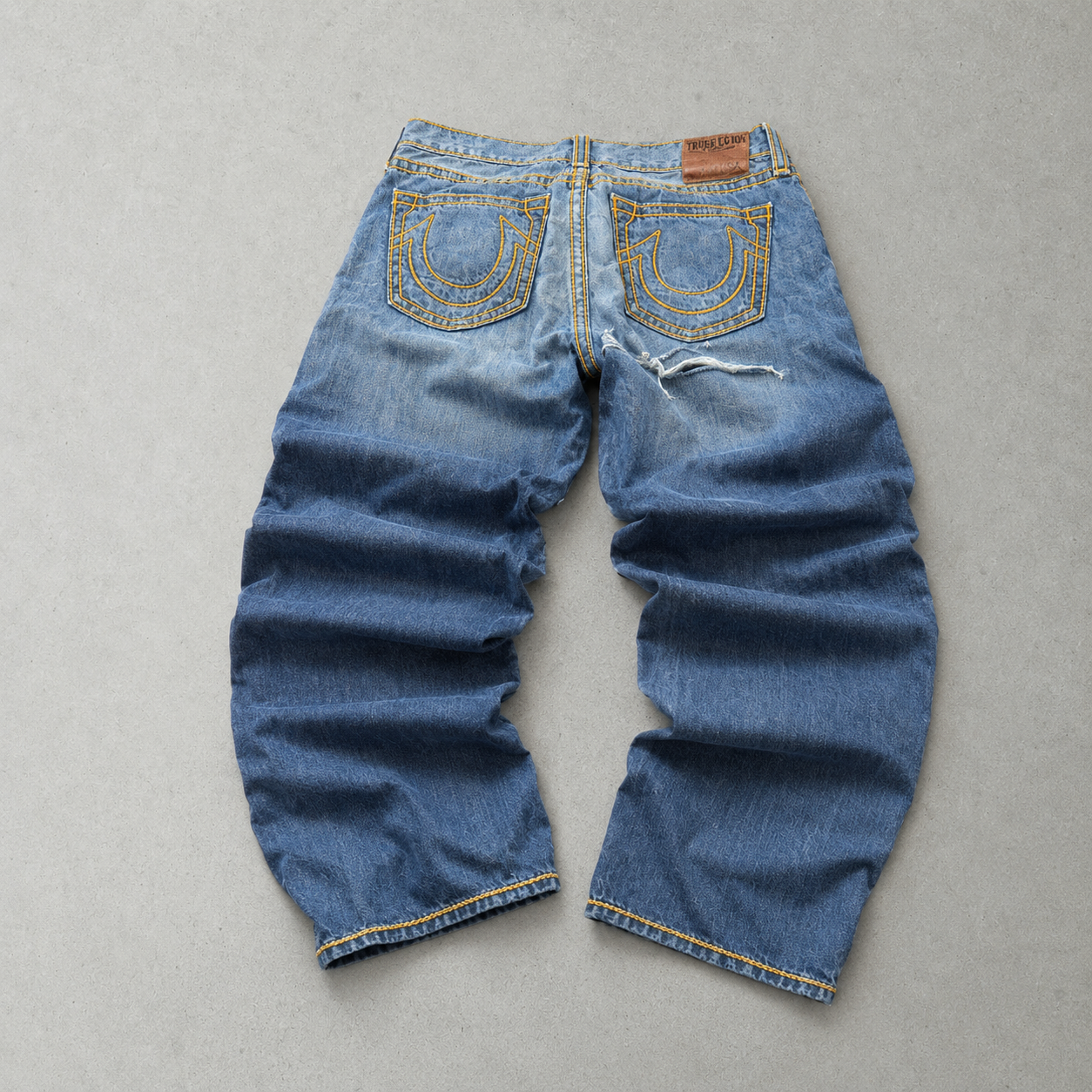 Y2K True Religion Bootcut Jeans Blue Limited (M)