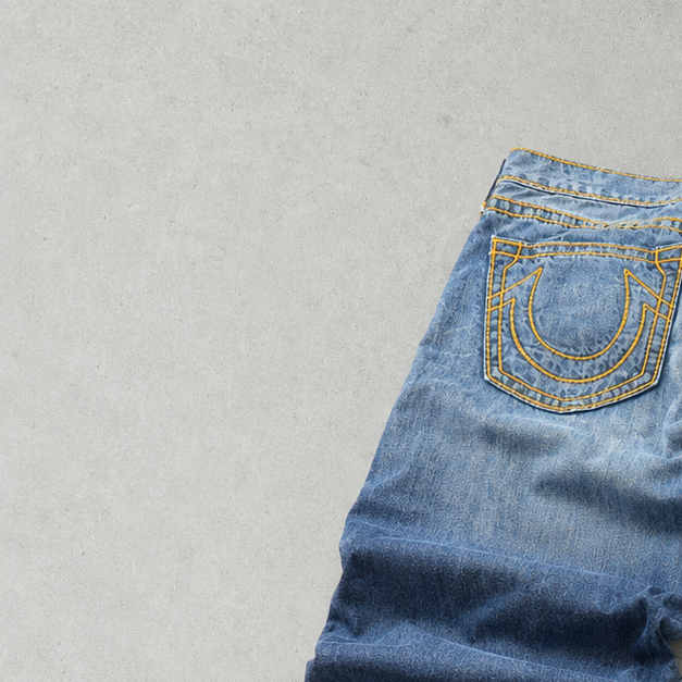 Y2K True Religion Bootcut Jeans Blue Limited (M)