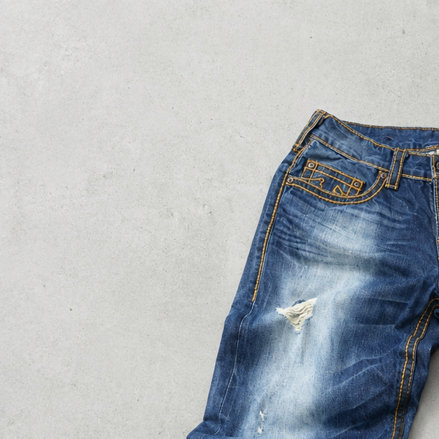 Y2K True Religion Bootcut Jeans Blue Limited (M)