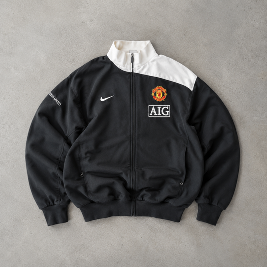 FC Barcelona Manchester United Vintage Nike Track Jacket Black, White Limited (S)