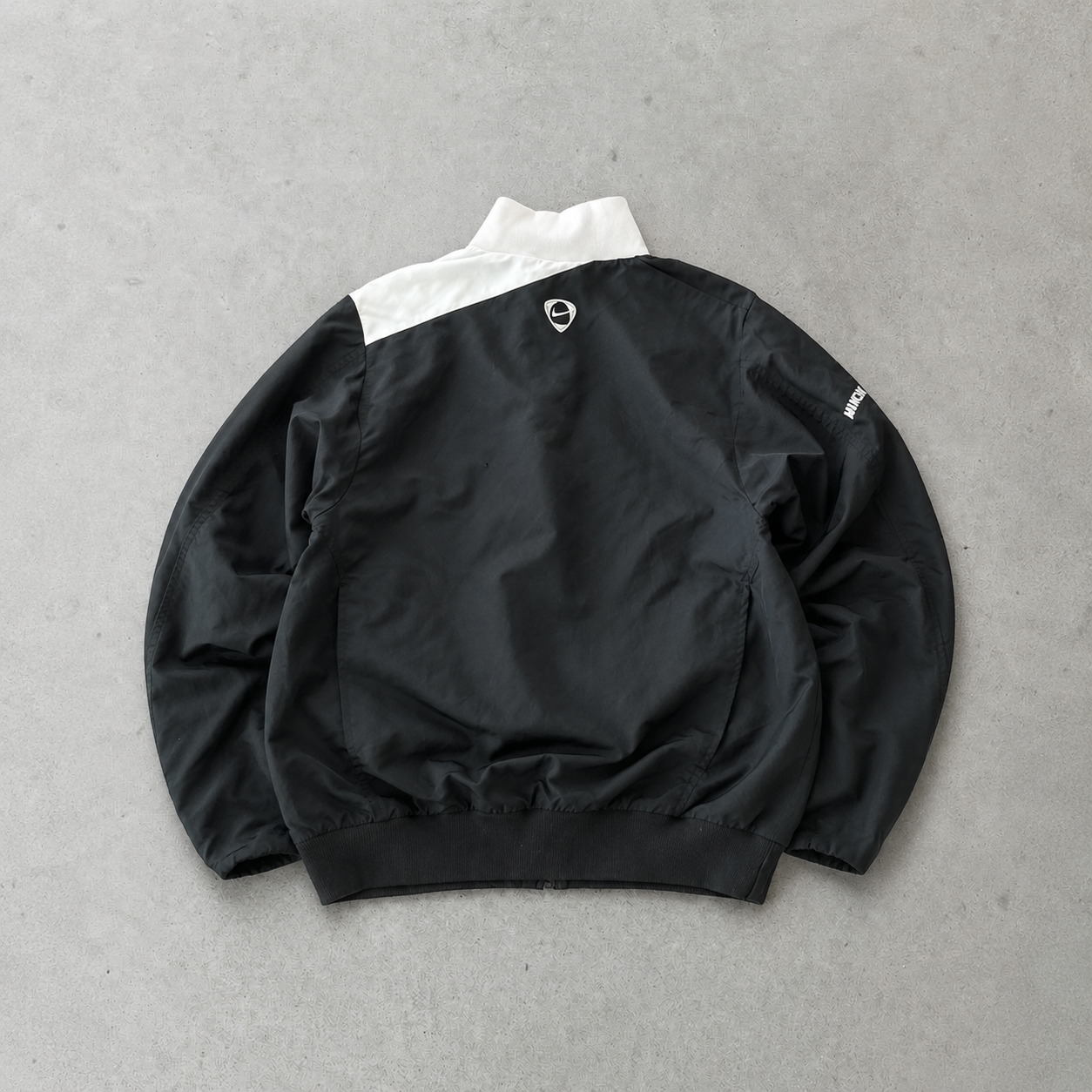 FC Barcelona Manchester United Vintage Nike Track Jacket Black, White Limited (S)