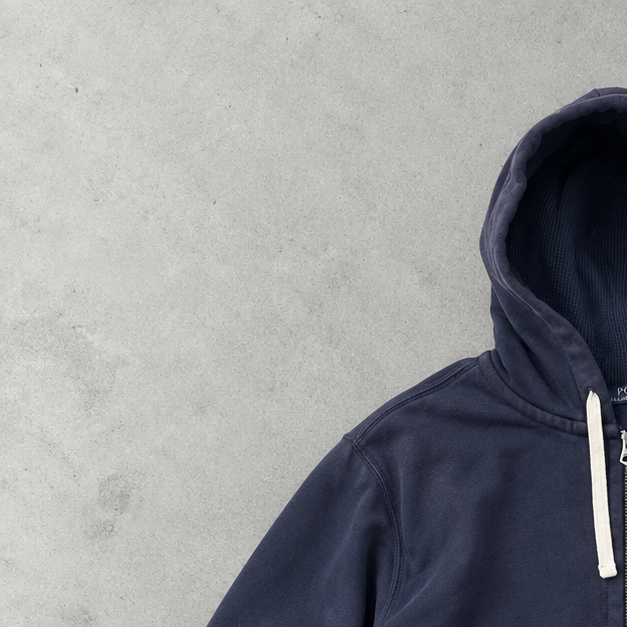 Ralph Lauren Hoodie Marineblau Rare (S)