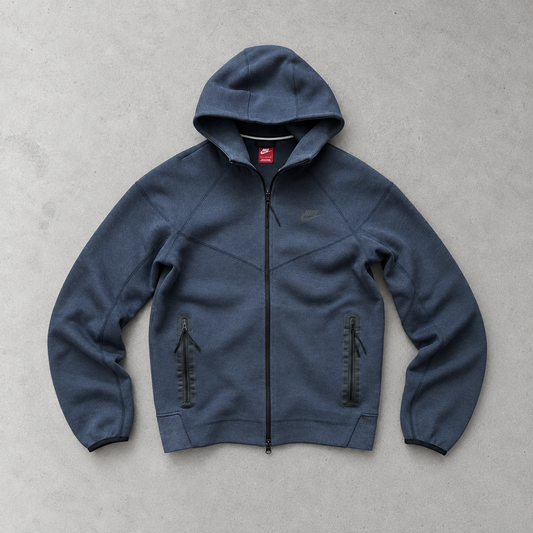 Nike Tech Fleece Jacket Marineblau Rare (M)