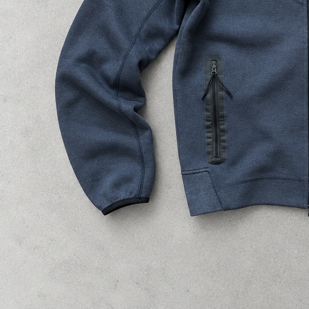 Nike Tech Fleece Jacket Marineblau Rare (M)