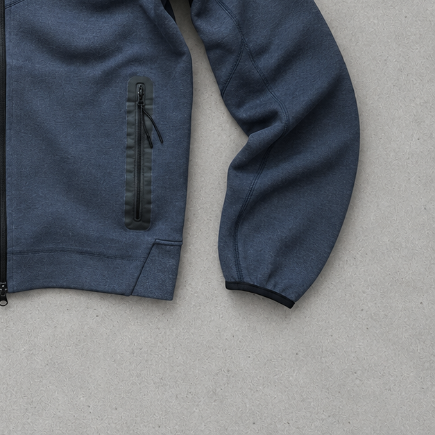 Nike Tech Fleece Jacket Marineblau Rare (M)