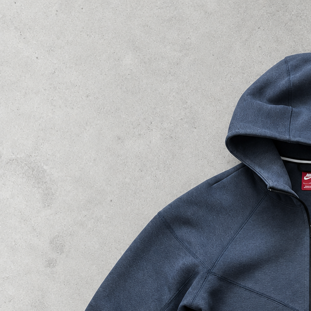 Nike Tech Fleece Jacket Marineblau Rare (M)