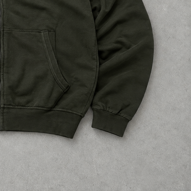 Polo Ralph Lauren Zip Sweater Dunkelgrün Rare (L)