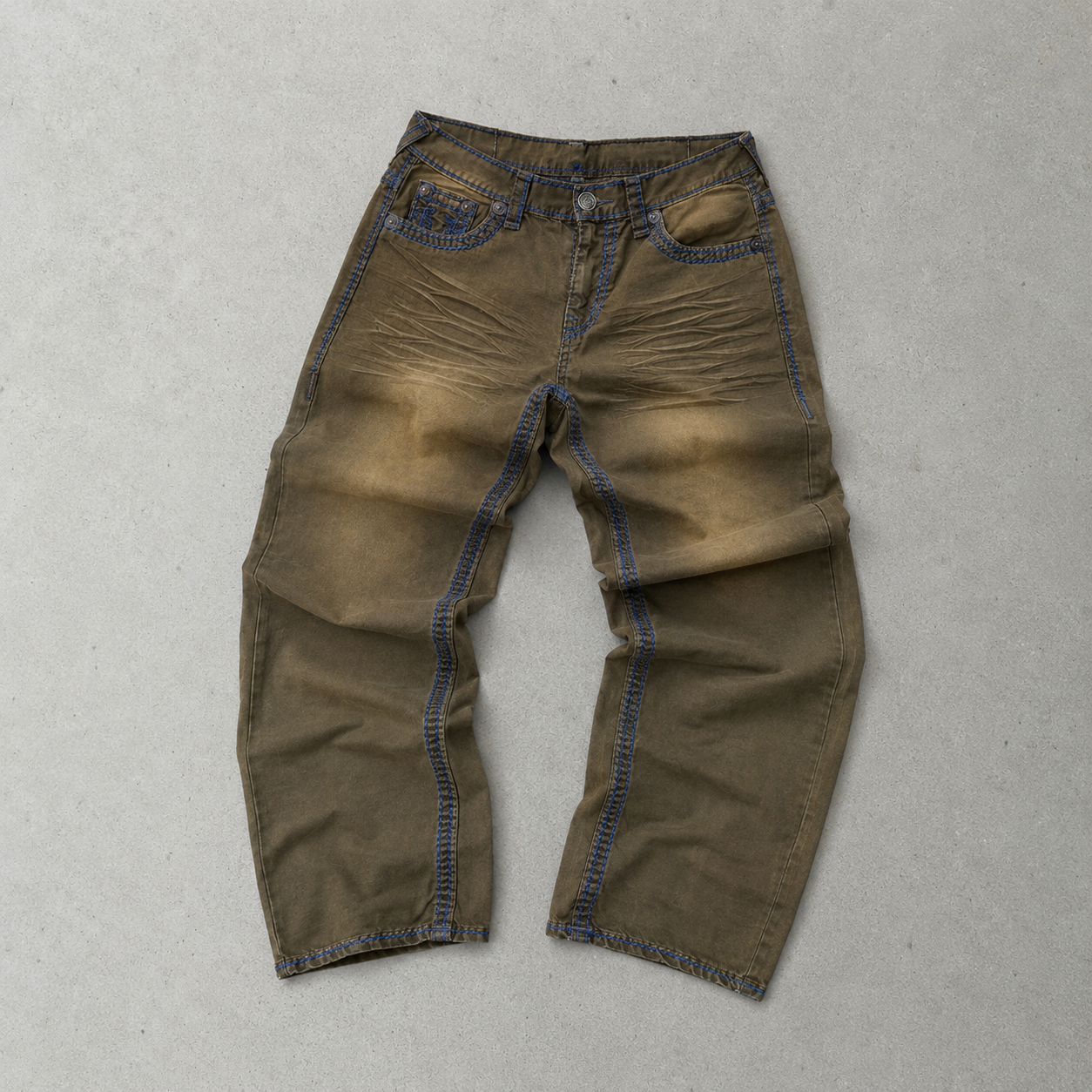 True Religion Jeans Khaki Rare (W35 | DE 50)