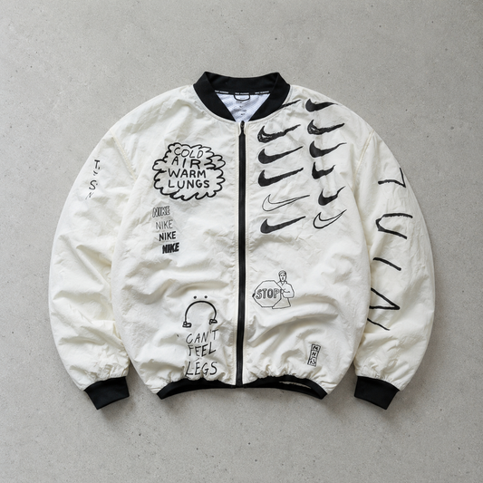 Nike Jacket White, Creme Rare (L)