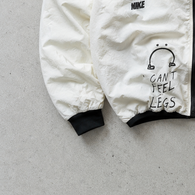 Nike Jacket White, Creme Rare (L)