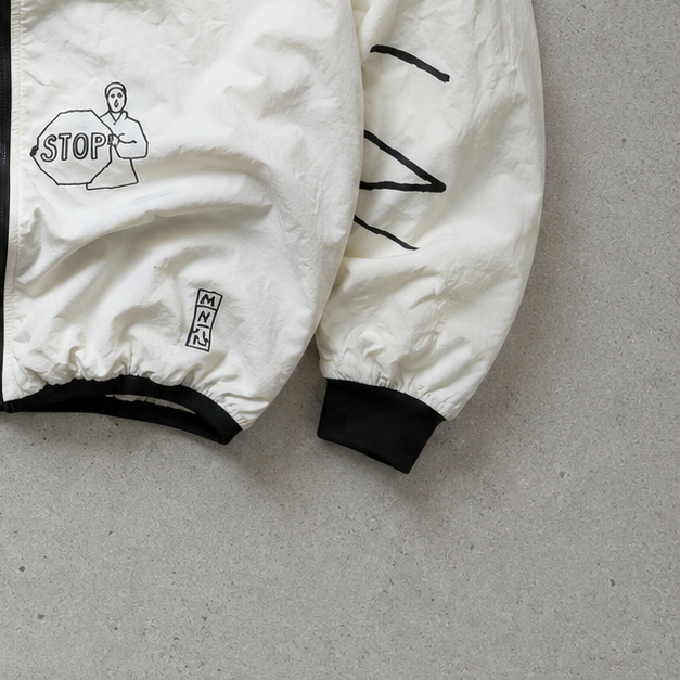 Nike Jacket White, Creme Rare (L)