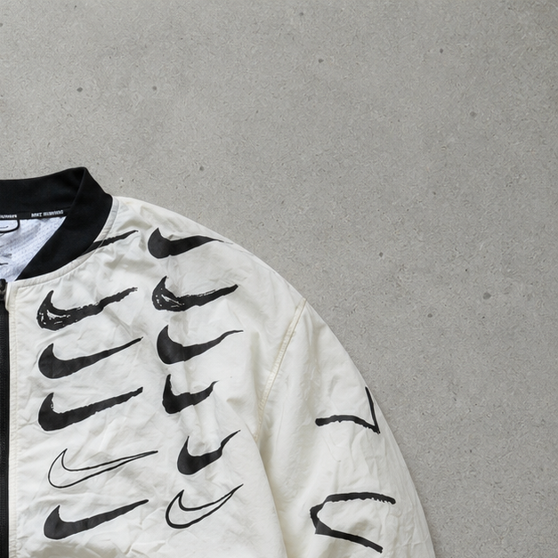 Nike Jacket White, Creme Rare (L)