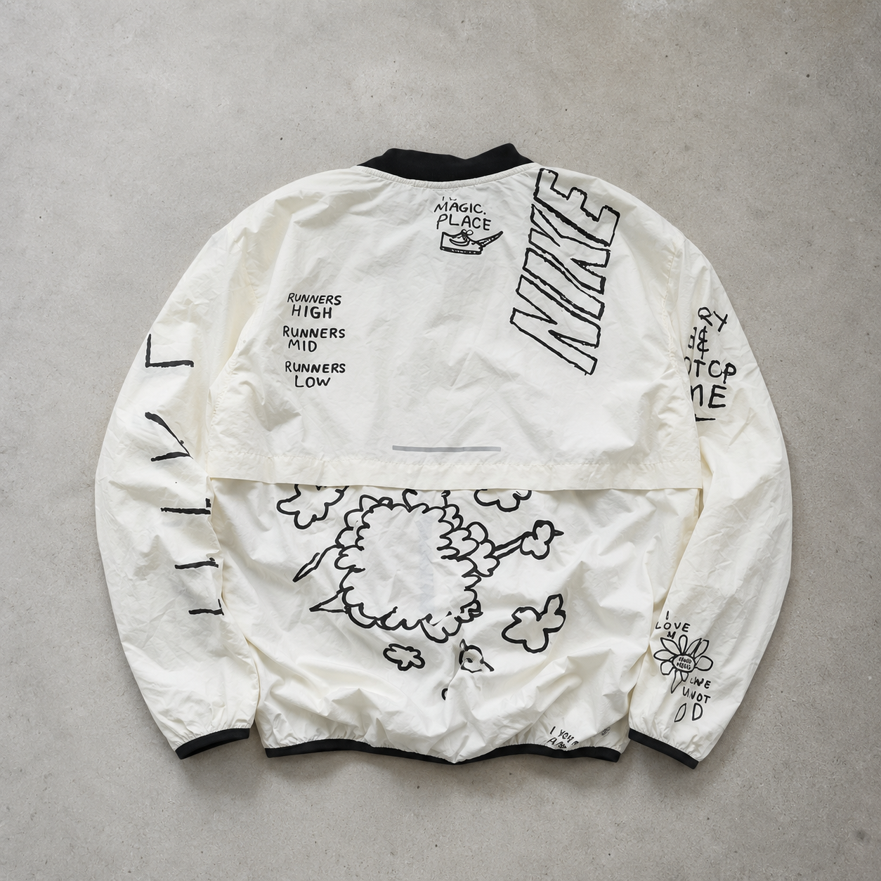 Nike Jacket White, Creme Rare (L)