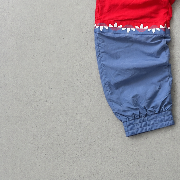 Adidas Pants Rot, Blau Rare (M)