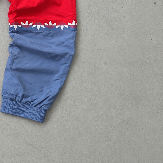 Adidas Pants Rot, Blau Rare (M)