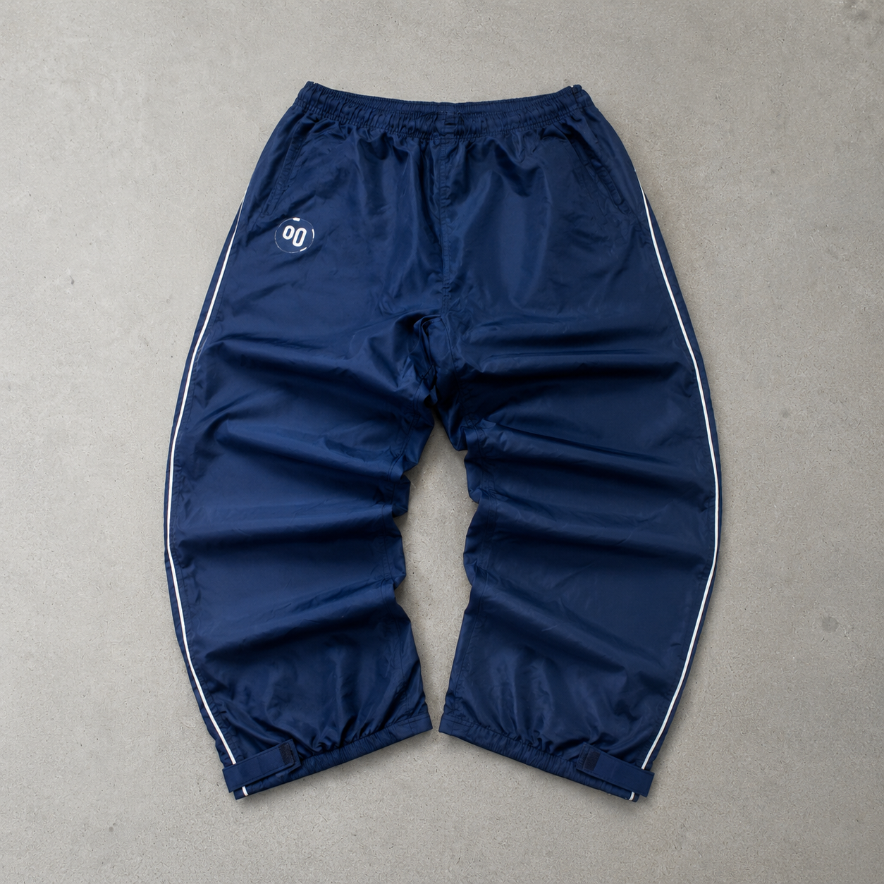 Nike Total 90 Y2K 2000 Nike Track Pants Marineblau Rare (S)