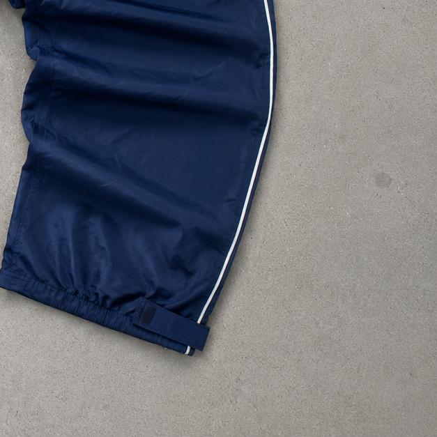 Nike Total 90 Y2K 2000 Nike Track Pants Marineblau Rare (S)