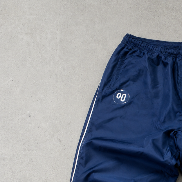 Nike Total 90 Y2K 2000 Nike Track Pants Marineblau Rare (S)