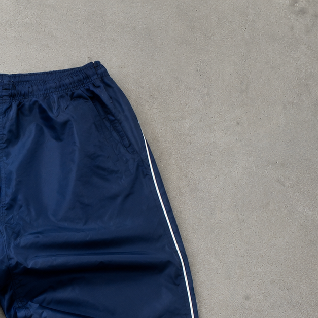 Nike Total 90 Y2K 2000 Nike Track Pants Marineblau Rare (S)
