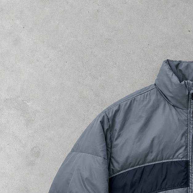 Nike Puffer Jacket Light Blue / Grey Rare (M)