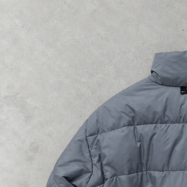 Nike Puffer Jacket Light Blue / Grey Rare (M)