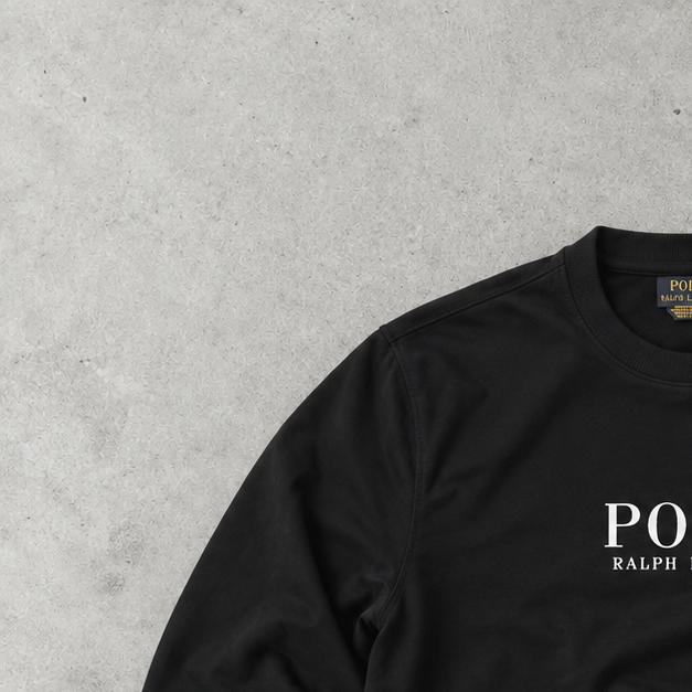 Polo Ralph Lauren Crewneck Sweater Schwarz Rare (XL)