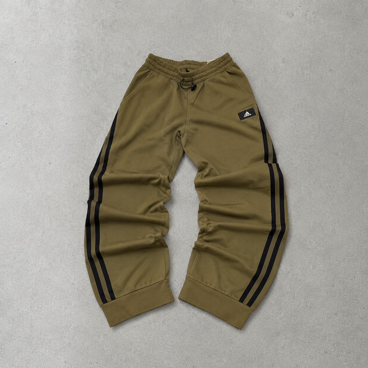 ADIDAS Pants Red / Khaki Rare (S)