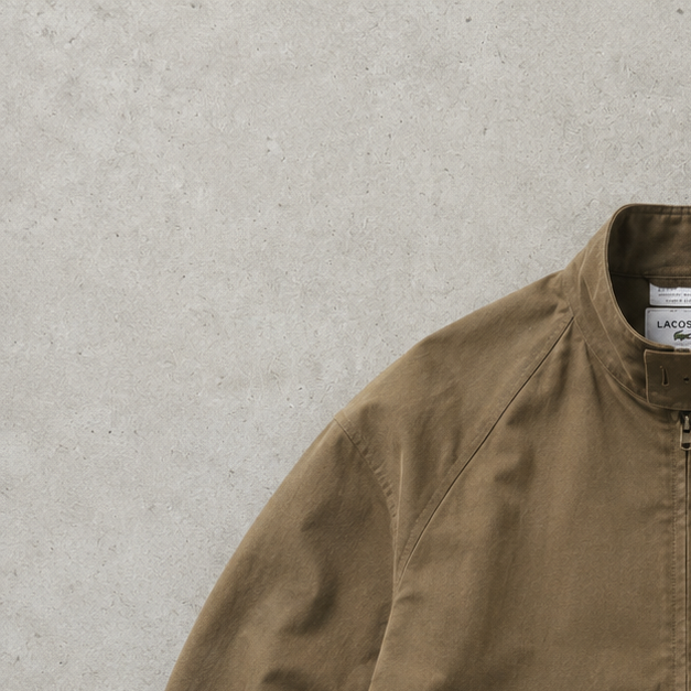 Lacoste Harrington Jacket Brown Limited (S)