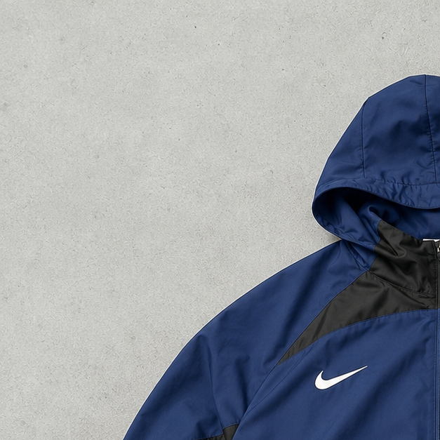 PSG Nike Windbreaker Marineblau, Black Rare (XL)
