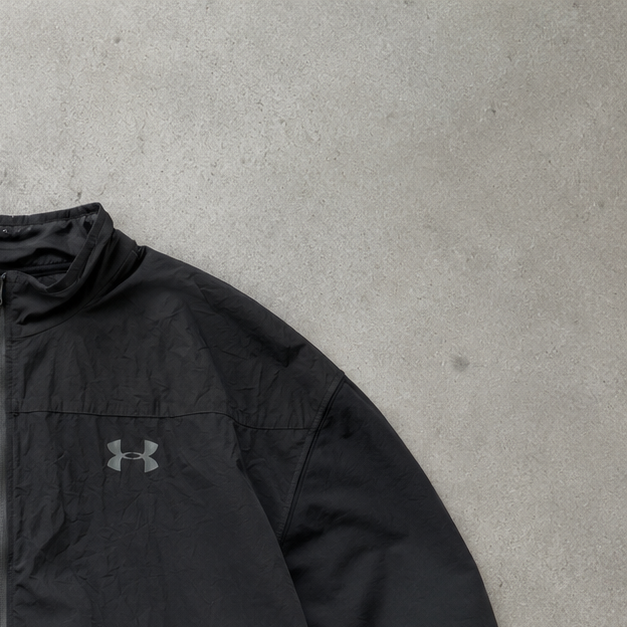 Y2K Under Armour Windbreaker Black Limited (XL)