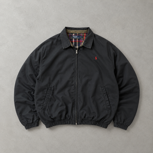 Ralph Lauren Harrington Jacket Schwarz Rare (XL)