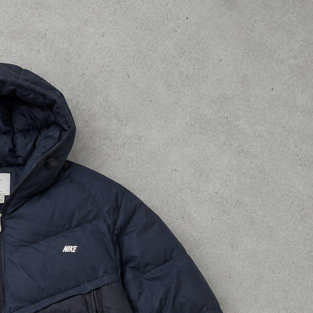 Nike Puffer Jacket Navy Limited (S)