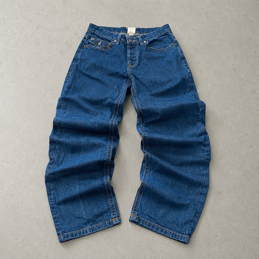 Y2K True Religion Bootcut Jeans Navy Rare (M)