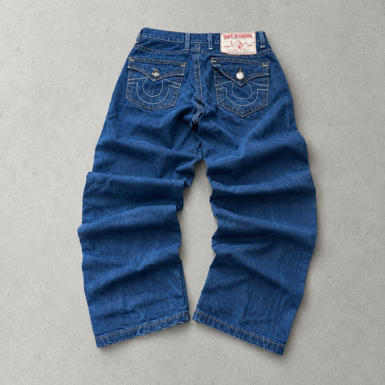 Y2K True Religion Bootcut Jeans Navy Rare (M)