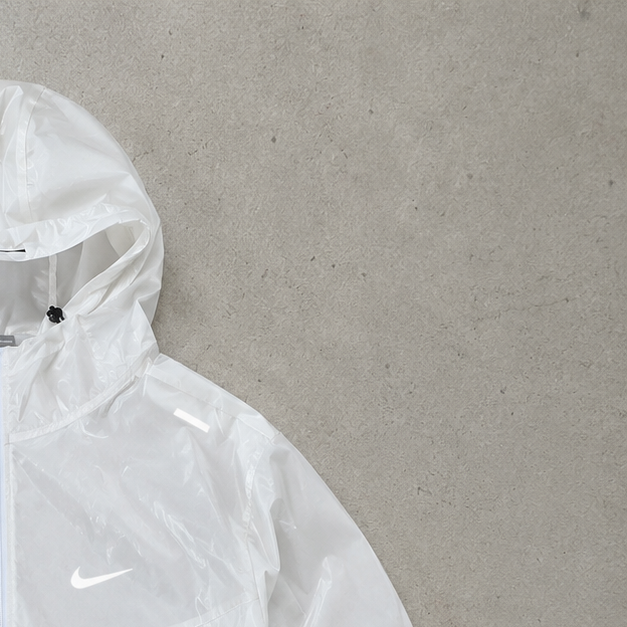 Nike Jacket White Limited (Size M)