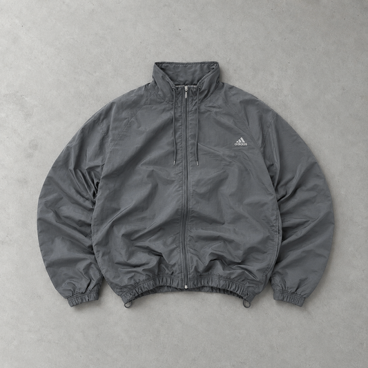 Veste de survêtement Adidas vintage grise édition limitée (M)