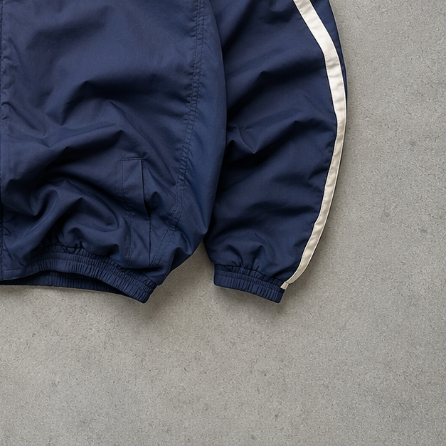 90s Vintage Nike Sweater Marineblau, Blue Rare (L)