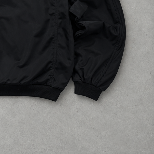 Y2K Nike Track Jacket Schwarz Rare (S) Stitched Logo