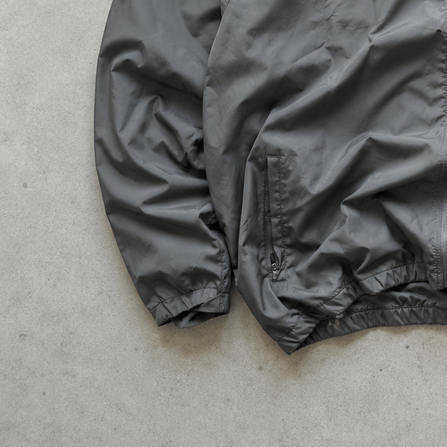 Nike Track Jacket Grey, Black Rare (L)