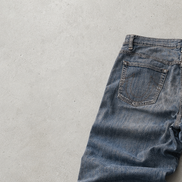 Y2K True Religion Bootcut Jeans Blue Limited (W38 | DE 54)