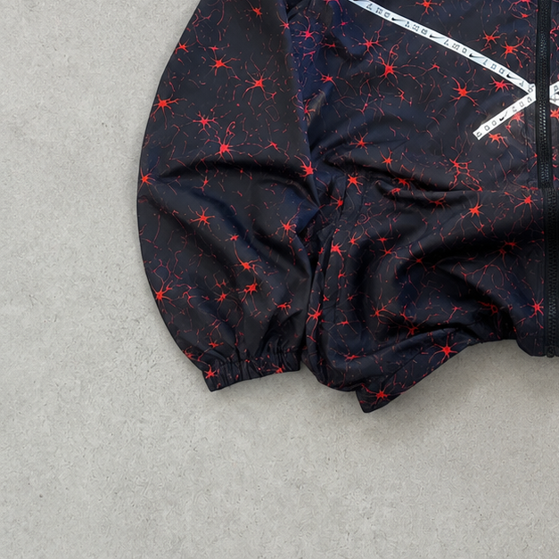Nike Jacket Black, Red Limited (Size S)