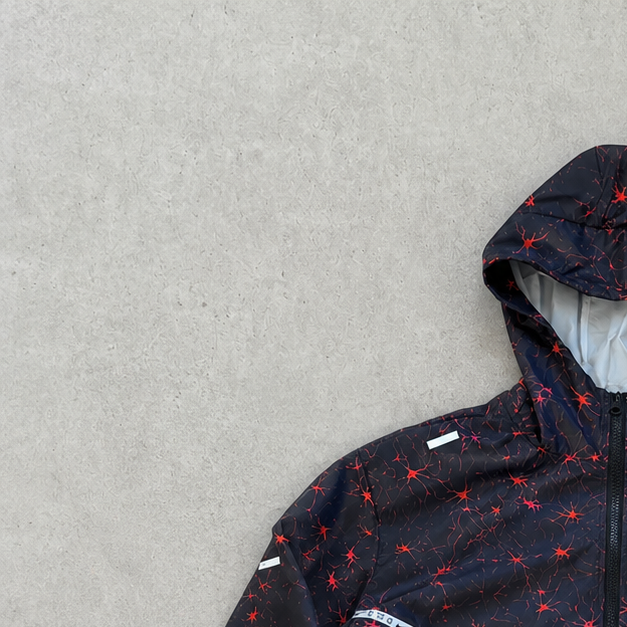 Nike Jacket Black, Red Limited (Size S)