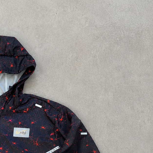 Nike Jacket Black, Red Limited (Size S)