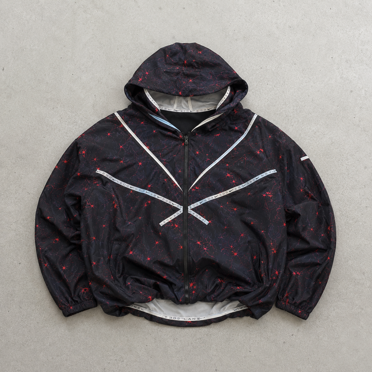 Nike Jacket Black, Red Limited (Size S)