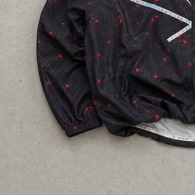 Nike Jacket Black, Red Limited (Size S)
