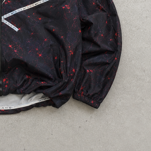 Nike Jacket Black, Red Limited (Size S)