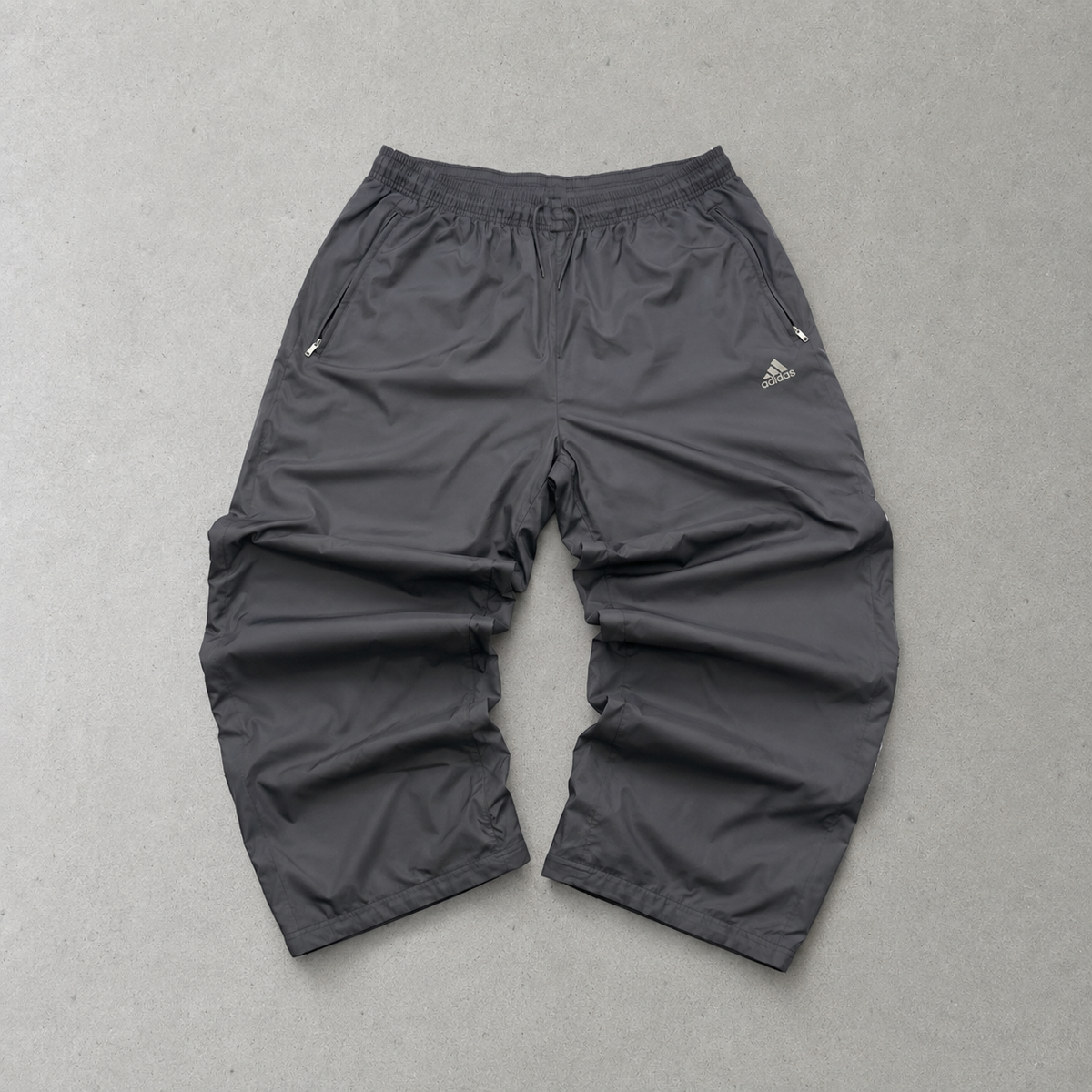 Y2K Adidas Track Pants Grau Limited (Size S)