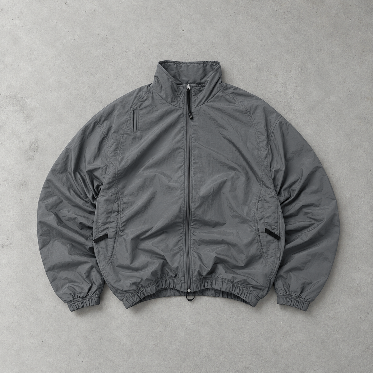 Vintage Adidas Jacket Gray Rare (M) Stitched Logo