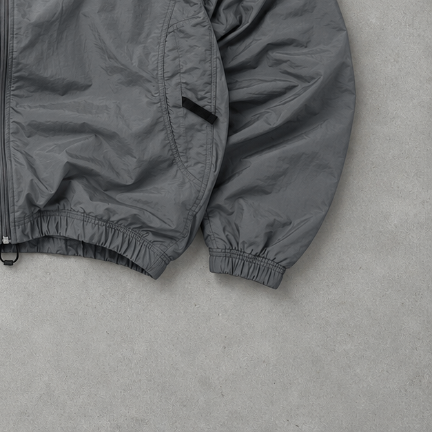 Vintage Adidas Jacket Gray Rare (M) Stitched Logo